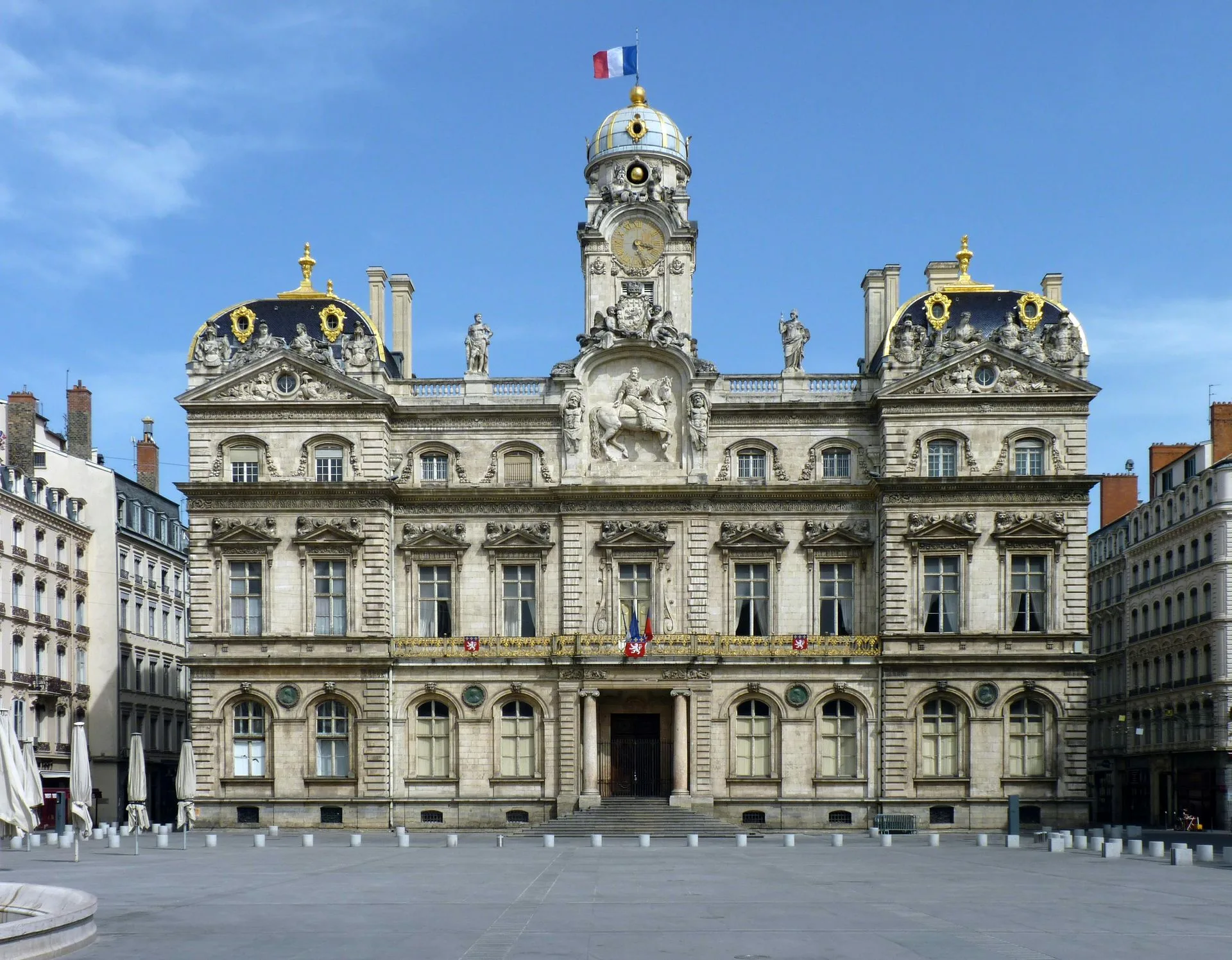 Lyon’s Hôtel de Ville (City Hall), place des Terreaux